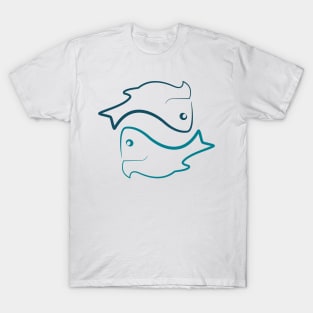 Pisces fish animals cute T-Shirt